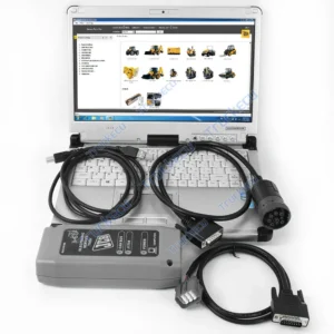 DIAGNOSTIC KIT V25.1 for JCB Electronic Service Tool DLA ServiceMaster 4 diagnostic scanner tool+C2 laptop