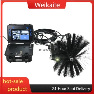 PCS-350III HVAC Pipe Cleaning Robot Air Duct Cleaning Robotic Machine Central Air Conditioning Cleaning Machine